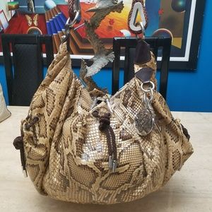 VERSACE LUXURY PYTON HANDBAG
